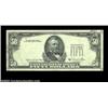 Image 1 : Fr. 2121-D $50 1981A Federal Reserve Note, About Uncirculated. Third printing on the reverse, a scar