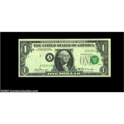Fr. 1905-A* $1 1969B Federal Reserve Note. Gem Crisp Uncirculated. This would be a significant third
