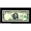 Image 1 : Fr. 1970-E $5 1969C Federal Reserve Note. Gem Crisp Uncirculated. The third printing is shifted far