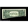 Image 2 : Fr. 1921-E $1 1995 Federal Reserve Note. Choice Crisp Uncirculated. A spectacular printed foldover e