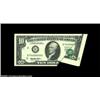Image 1 : Fr. 2031-B $10 1993 Federal Reserve Note. Gem Crisp Uncirculated. A spectacular error where the pape