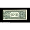 Image 2 : Fr. 1908-J $1 1974 Federal Reserve Note. About Uncirculated. A light back-to-front offset covers the