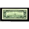 Image 2 : Fr. 2124-E $50 1990 Federal Reserve Note. Gem Crisp Uncirculated. A really distinctive back on face