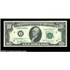 Image 1 : Fr. 2024-E* $10 1977A Federal Reserve Note. Extremely Fine. A star note error with multiple small in