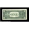 Image 2 : Fr. 1909-G $1 1977 Federal Reserve Note. Gem Crisp Uncirculated. A failure in the ink jet printer le