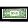 Image 2 : Fr. 1614 $1 1935E Silver Certificate. Extremely Fine+. A very distinctive obstruction error which ha