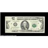 Image 1 : Fr. 2173-H $100 1990 Federal Reserve Note. Gem Crisp Uncirculated. The magnetic ink failed to adhere