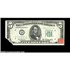 Image 1 : Fr. 1962-D $5 1950A Federal Reserve Note. Choice Crisp Uncirculated. The lower left corner is clippe