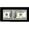 Image 1 : Fr. 2175-B $100 1996 Federal Reserve Note. Crisp Uncirculated. The security thread and watermark are