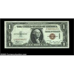 Fr. 2300 $1 1935A Hawaii Silver Certificate. Gem Crisp Uncirculated. The "Hawaii" overprint on the f