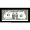 Image 1 : Fr. 1914-B $1 1988 Federal Reserve Note. About Uncirculated. This is a very rare one color offset on