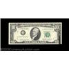 Image 5 : Four Small Size Fed Errors.Fr. 2011-G* $10 1950A Federal Reserve Note Fine, wide diagonal gutter fol