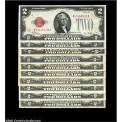 Red Seal Deuce Potporri.Fr. 1501 $2 1928 Legal Tender Choice CUFr. 1507 $2 1928F Legal Tender CUFr.