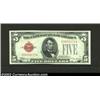 Image 1 : Fr. 1529 $5 1928D $5 Legal Tender. Gem Crisp Uncirculated.A well centered and exceptionally fresh ge