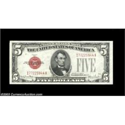 Fr. 1531 $5 1928F Wide II Legal Tender. Gem Crisp Uncirculated.Fresh, fully embossed and vividly col