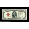 Image 1 : Fr. 1531* $5 1928F Legal Tender. Choice Crisp Uncirculated.A nicely centered and very bright Wide-1