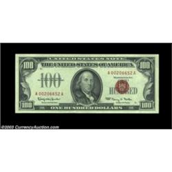 Fr. 1550 $100 1966 Legal Tender. CGA Gem Uncirculated 67.A perfectly centered example with blazing c