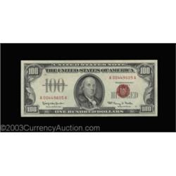 Fr. 1550 $100 1966 Legal Tender. CGA Gem Uncirculated 65.One of a long run of unusually nice Fr. 155