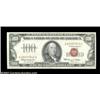 Image 1 : Fr. 1550 $100 1966 Legal Tender. Gem Crisp Uncirculated.A nice example with a four digit serial numb