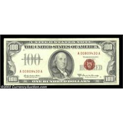 Fr. 1551 $100 1966A Legal Tender. Gem Crisp Uncirculated.A bright and well centered example of this