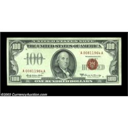 Fr. 1551 $100 1966A Legal Tender. Extremely Fine.A high end circulated example of this late date rar