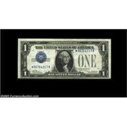 Fr. 1600* $1 1928 Silver Certificate. Crisp Uncirculated.There is no real evidence of circulation on