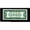 Image 4 : Fr. 1602/Fr. 1601 $1 1928B/1928A Silver Certificates. Reverse Changeover Pair. Gem Crisp Uncirculate