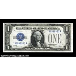 A Matched Serial Number Pair of 1928A and 1928B $1 SilversFr. 1601 $1 1928A  Silver Certificate T999