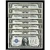 Image 1 : A Group of $1 1928 Silver CertificatesFr. 1600 $1 1928 Choice Crisp Uncirculated (2); Extremely Fine