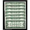Image 2 : A Group of $1 1928 Silver CertificatesFr. 1600 $1 1928 Choice Crisp Uncirculated (2); Extremely Fine