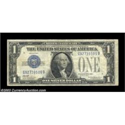 A Pair of Scarce Silver CertificatesFr. 1603 $1 1928C Silver Certificate. Very Fine.Fr. 1604 $1 1928