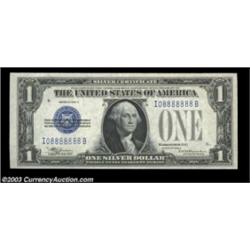 Fr. 1604 $1 1928D Silver Certificate. Gem Crisp Uncirculated.An immaculate Gem example of this key i