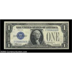 Fr. 1605 $1 1928E Silver Certificate. Crisp Uncirculated.Although this example is attractively cente