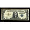 Image 1 : Fr. 1608 $1 1935A Silver Certificate. "Short Snorter." Very Fine.The back is literally covered with