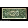 Image 2 : Fr. 1608 $1 1935A Silver Certificate. "Short Snorter." Very Fine.The back is literally covered with