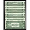 Image 2 : A Melange of Fr. 1608 $1 1935A Silver Certificate Mules from Diverse Blocks$1 1935A Mule Block MA Ge