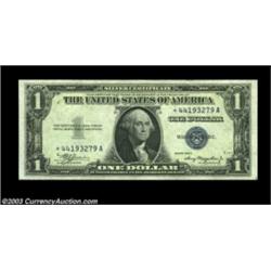 Fr. 1608* $1 1935A Silver Certificate. Gem Crisp Uncirculated.Well centered and with crackly fresh p