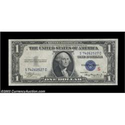 Fr. 1609/Fr. 1610 $1 1935A "R" & "S" Silver Certificates. Gem Crisp Uncirculated.A nice old time R &
