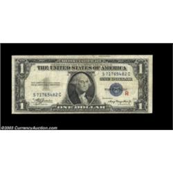 Fr. 1609/1610 $1 1935A "R" & "S" Silver Certificates. Fine.A problem-free circulated pair. 2 notes