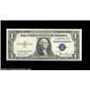 Image 1 : Fr. 1613W/Fr. 1613N $1 1935D Wide/$1 1935D Narrow Silver Certificates. Changeover Pair. Choice Crisp