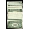 Image 2 : Fr. 1614 $1 1935E Silver Certificates. Pack Bookends. Choice to Gem Crisp Uncirculated.A wonderful g