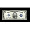 Image 1 : Fr. 1650 $5 1934 Silver Certificate. Choice-Gem Crisp Uncirculated.A nice near-Gem example from the