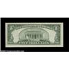 Image 2 : Fr. 1652/Fr. 1653 $5 1934B/1934C Silver Certificates. Changeover Pair. Choice Crisp Uncirculated.A m