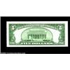 Image 2 : Fr. 1653 $5 1934C Silver Certificate. Gem Crisp Uncirculated.One of a consecutive pair of the scarce
