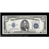 Image 3 : Fr. 1653/Fr. 1652 $5 1934C/1934B Silver Certificates. Reverse Changeover Pair. Choice Crisp Uncircul