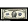 Image 1 : Fr. 1703 $10 1934B Silver Certificate. Crisp Uncirculated. A nicely centered example of a piece whic