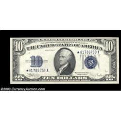 Fr. 1704* $10 1934C Silver Certificate. Choice Crisp Uncirculated.A bright and fresh example that co