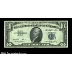 Fr. 1706* $10 1953 Silver Certificate. CGA Gem Uncirculated 66.One of a consecutive pair graded as G