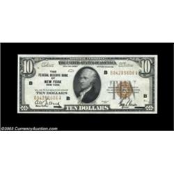 Fr. 1860-B $10 1929 Federal Reserve Bank Note. Choice-Gem Crisp Uncirculated.A couple of minor count
