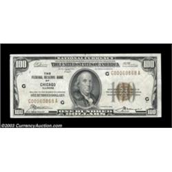 Fr. 1890-G $100 1929 Federal Reserve Bank Note. Choice Crisp Uncirculated.  Important notice: Herita